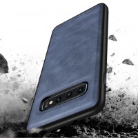 X-LEVEL Лукс кейс калъф с кожен гръб за Samsung Galaxy S10+ PLUS, снимка 9 - Калъфи, кейсове - 25106525