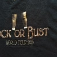   AC/DC World Tour 2015 памучна тениска маркова на Фрути размер Л, снимка 7 - Тениски - 37517700