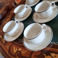 Антикварен сервиз за чай., снимка 8 - Антикварни и старинни предмети - 37413307