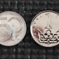 Лот монети Чехия, снимка 1 - Нумизматика и бонистика - 44858162