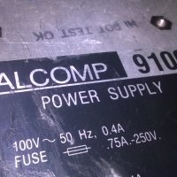 calcomp 9100 power supply-made in usa-внос швеицария, снимка 2 - Мрежови адаптери - 26426978