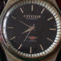 CITIZEN AUTOMATIC 21 JEWELS WATER RESISTANT КЛАСИЧЕСКИ МОДЕЛ МЪЖКИ ЧАСОВНИК ИЗИСКАН СТИЛЕН 33303, снимка 11 - Мъжки - 38740629