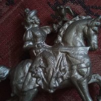 Сувенир стар кон с конник ловец  29123, снимка 7 - Декорация за дома - 37270650
