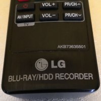 LG AKB 73635501 дистанционно Blu-ray HDD recorder , снимка 2 - Аудиосистеми - 32252049