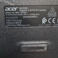 Лаптоп Aser Aspire 3 A314-21 13,3 инча за части , снимка 6 - Части за лаптопи - 43894473