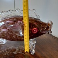 Риба от цветно стъкло Murano, снимка 5 - Декорация за дома - 34934238