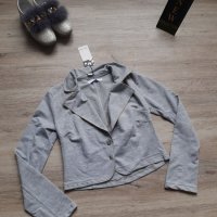 Ново сиво спортно сако на намаление, снимка 1 - Сака - 26526422