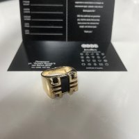 Златен мъжки пръстен 14 карата , снимка 7 - Пръстени - 43298480