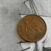 Монета - Великобритания - 1 пени | 1927г., снимка 1 - Нумизматика и бонистика - 28295844