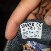 предпазни работни обувки с бомбе uvex 1 / 6551.5 S1 SRC номер 38, снимка 10 - Други - 43662364