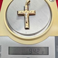 Златен синджир с кръст, снимка 6 - Колиета, медальони, синджири - 37521192