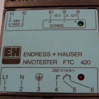 нивотестер Endress+Hauser Nivotester FTS 420, снимка 5 - Резервни части за машини - 33340703