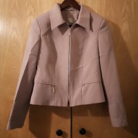 Ново сако/яке на цип S размер капучино, снимка 1 - Сака - 32555892