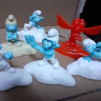 7 играчки The Smurfs от Макдоналдс/Mcdonalds , снимка 4 - Фигурки - 43398488