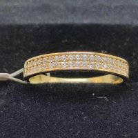 Нов Златен пръстен-1,83гр/14кр, снимка 2 - Пръстени - 43447090