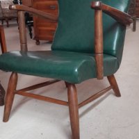 Кресло масив скандинавски дизайн, снимка 6 - Дивани и мека мебел - 43723909
