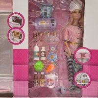 Кукла Барби Голям Кухненски комплект , снимка 3 - Кукли - 43356138