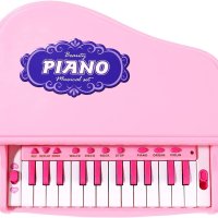 🎶 Бебешко многофункционално пиано с микрофон, снимка 5 - Музикални играчки - 43019653