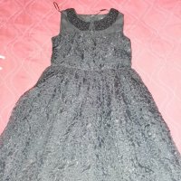 Детска черна рокля, снимка 5 - Детски рокли и поли - 43936724