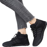 !!!Промоция Barefoot зимни боси обувки, ортопедични супер леки Разпродажба!!!, снимка 2 - Дамски боти - 44884903