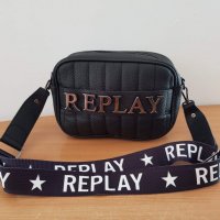 Черна чанта Replay  код SG126, снимка 1 - Чанти - 34125431