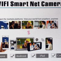 Смарт камера WIFI Smart Net Camera Yosee бебефон, снимка 9 - IP камери - 27240112