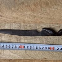 Стар африкански абаносов нож за писма-3, снимка 1 - Антикварни и старинни предмети - 36811903