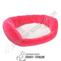 Легло за Домашен Любимец - S, M, L размер - Розово-Бяла разцветка - PetsWin, снимка 2 - За кучета - 33268539