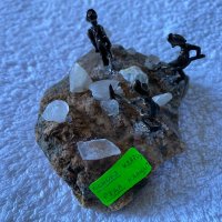 Метални фигурки на скала - минерали, снимка 3 - Колекции - 32537860