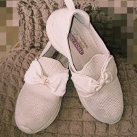 Skechers N 37, стелка 24 см.- Удобни еластични обувки с панделка , снимка 4 - Дамски ежедневни обувки - 40716588