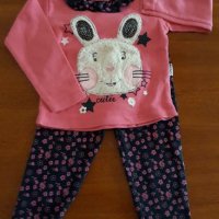 Комплект блуза с панталонки, снимка 1 - Комплекти за бебе - 28836384