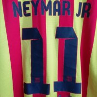 Barcelona Neymar Jr Nike оригинална тениска фланелка Неймар Барселона 2013-2014 Away размер L, снимка 3 - Тениски - 43241118