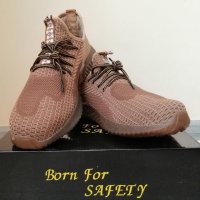 Работни обувки с метално бомбе - уникално леки от дишащ материал (Модел 1105), снимка 6 - Други - 33620207