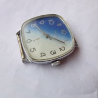 pobeda square ретро съветски рядък механичен мъжки часовник, снимка 6 - Мъжки - 43288950