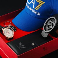 💪Emporio Armani луксозни мъжки подаръчни комплекти / различни цветове💪, снимка 2 - Луксозни - 43511947