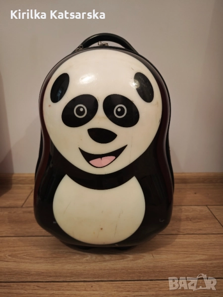 Детско куфарче с колелца - Панда, снимка 1