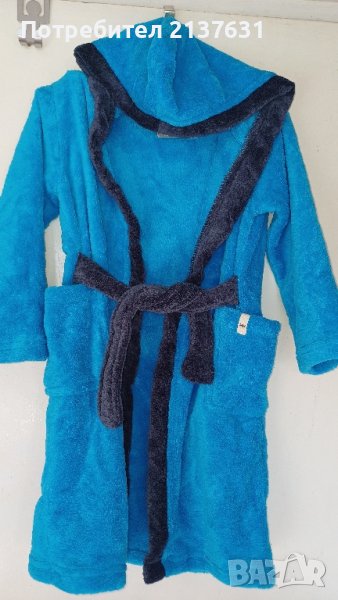 НОВ ! ДЕТСКИ ХАЛАТ  - Размер 110 /116, снимка 1