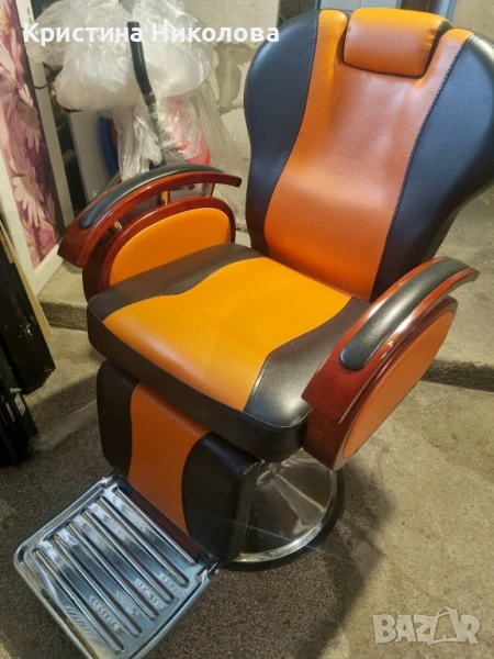Фризьорски/ бръснарски стол, снимка 1