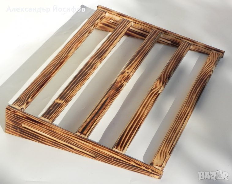 Стойки за лаптоп - чисто натурално дърво, снимка 1