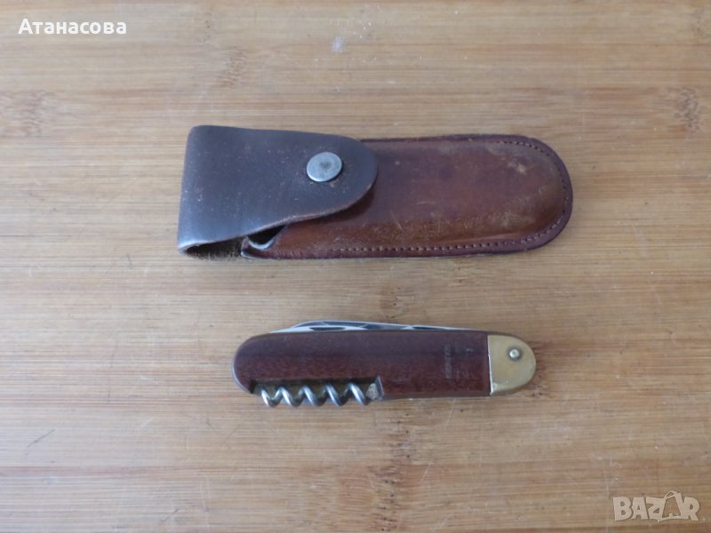 Джобно ножче 5 инструмента Solingen Солинген с калъф, снимка 1