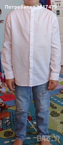 Детски дънки риза сако, снимка 1