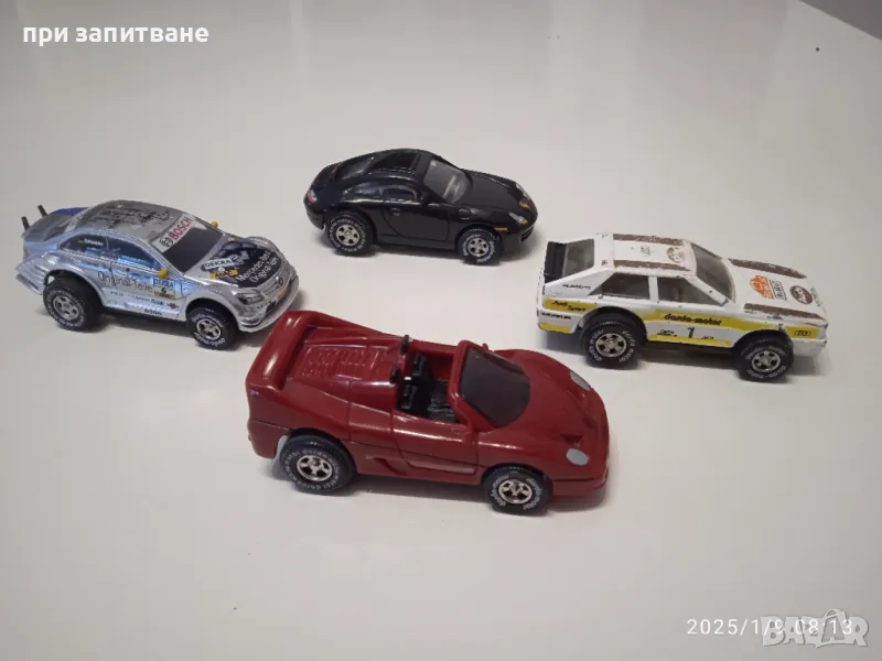 Darda Motor 4 колички Audi Quatro, Ferrari F50. Porsche 911, Mercedes DTM,1:64, снимка 1