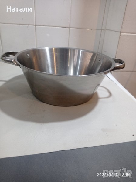 съд немски никелиран месинг 786, снимка 1