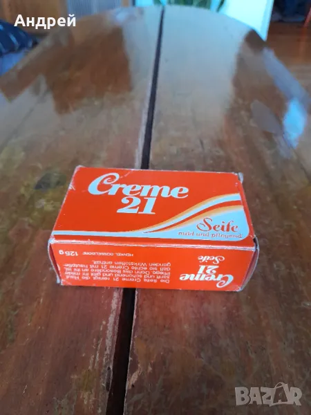 Стар сапун Creme 21, снимка 1