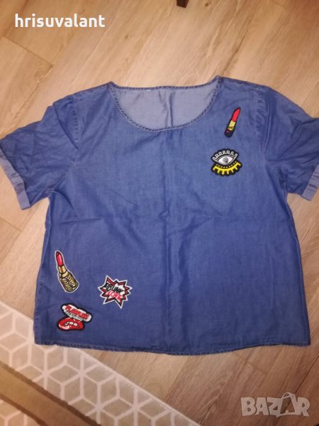 Дънкова блуза, снимка 1