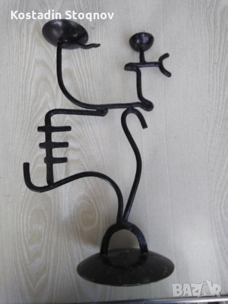 Железни декоративни   свещници, снимка 1
