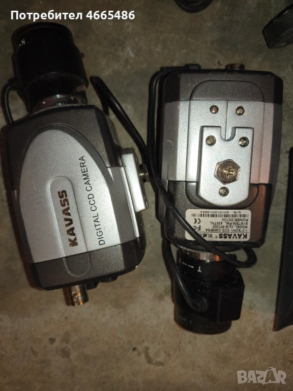 Аналогови видеокамери, 6 броя, използвани, снимка 1