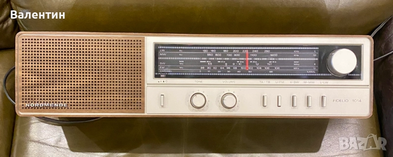 Радио Nordmende Fidelio 1014 • Модел от 1982 г. • Напълно работещ, снимка 1