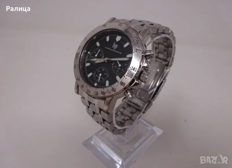 Френски кварцов часовник LIP хронограф, снимка 1
