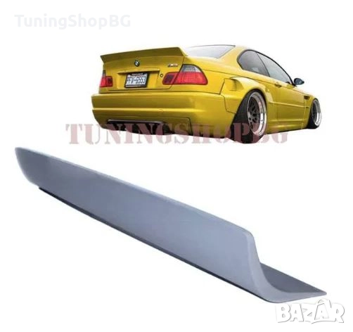 Заден спойлер БМВ е46 Патешка опашка Duck Tail, снимка 1